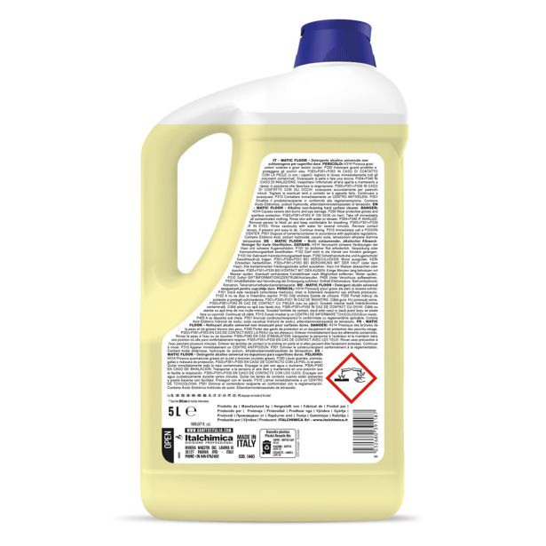 ČISTILO ZA TLA SANITEC MATIC FLOOR 5 L, ZA STROJNO ČIŠČENJE