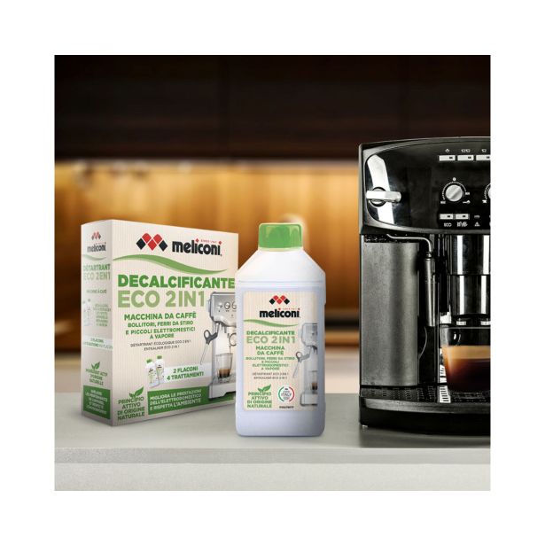 ČISTILO ZA VODNI KAMEN MELICONI ZA MALE APARATE ECO 2V1 2X 250 ML