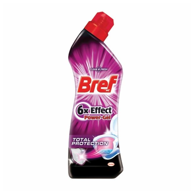 ČISTILO ZA WC, KOPALNICO HENKEL BREF 6XEFFECT 750 ML TOTAL PROTECTION
