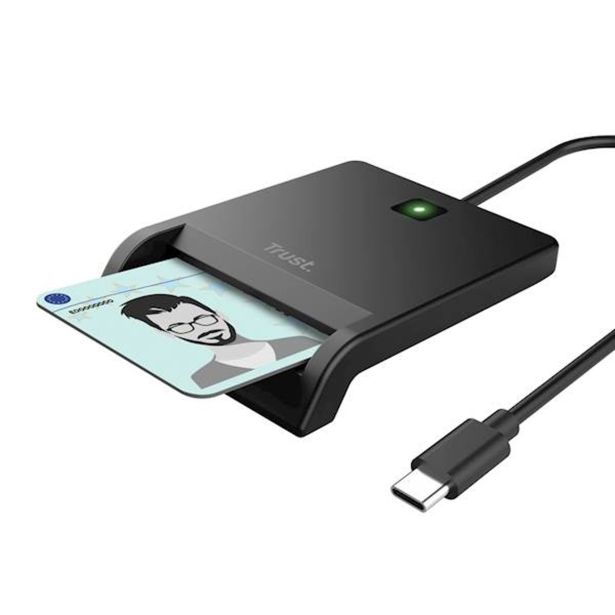 ČITALEC KARTIC TRUST ČITALEC ID KARTIC PRIMO USB-C DNI 4.0