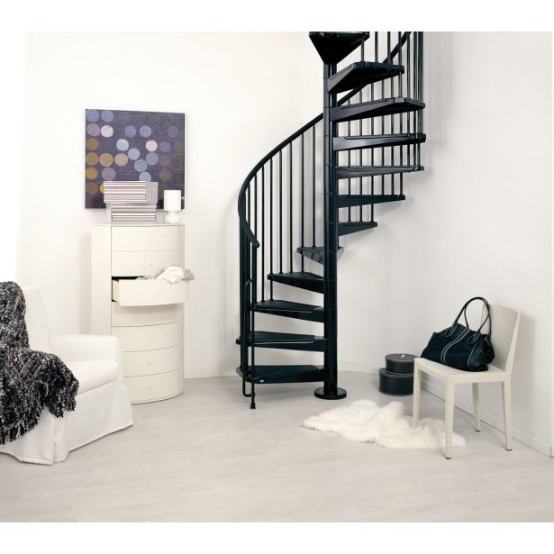 STOPNICE ARKE CIVIK ČRNA FI 140 CM