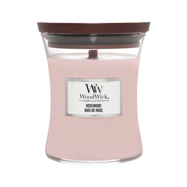 SVEČA V KOZARCU WOODWICK CLASSIC MEDIUM ROSEWOOD