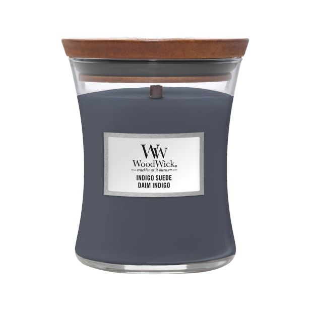 DIŠEČA SVEČA WOODWICK CLASSIC MEDIUM INDIGO SUEDE 1694647E