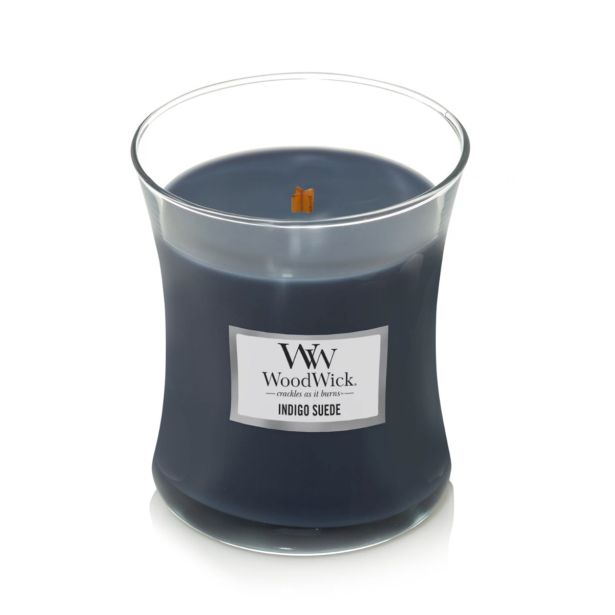 DIŠEČA SVEČA WOODWICK CLASSIC MEDIUM INDIGO SUEDE 1694647E
