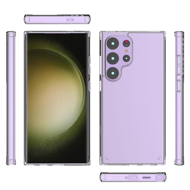 CLEAR CASE 1,8 MM SILIKONSKI OVITEK ZA SAMSUNG GALAXY S25 ULTRA 5G - PROZOREN