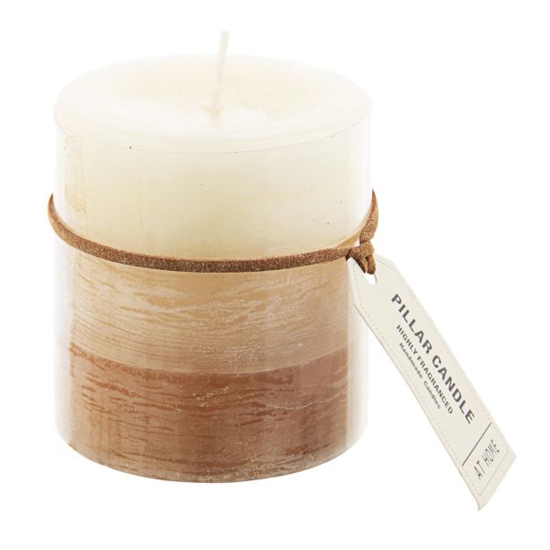 SVEČA BIZZOTTO 7X7.5 CM CLEOFE BROWN SCENTED