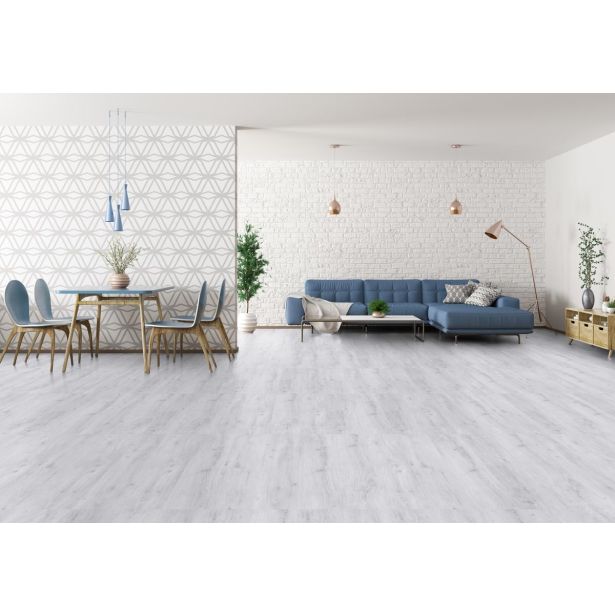 VINIL PLOŠČA, LVT SENSO CLIC PREMIUM SUNNY BELI 0286 1239X214X4.5 MM