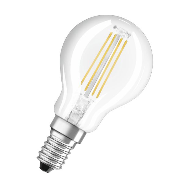 LED ŽARNICA E14 OSRAM CLP40 4W/840, BISTRA BASE FILAMENT, PAK/3