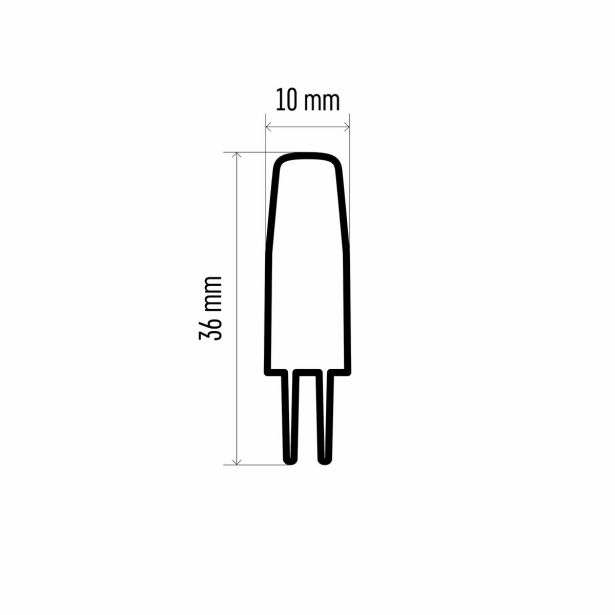 RAZNA LED ŽARNICA EMOS CLS 2W G4 WW
