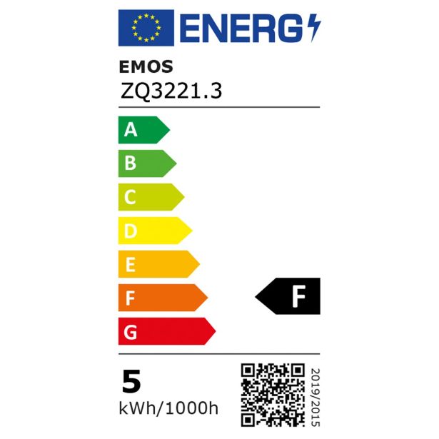 LED ŽARNICA E14 EMOS CLS SVEČKA 5W E14 NW PAK/3