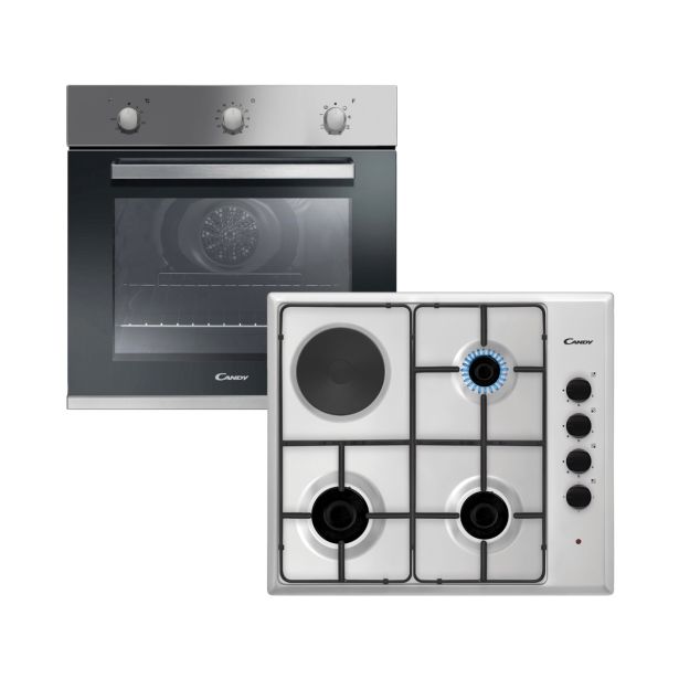VGRADNA PEČICA + PLOŠČA CANDY CMG 3 H1X + FCP 602 X 3 + 1 INOX