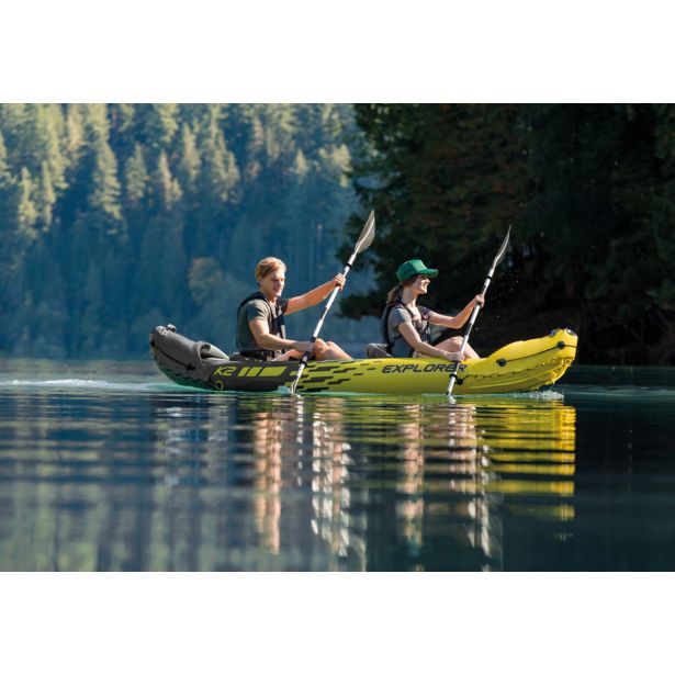 ČOLN INTEX EXPLORER K2 KAJAK ZA 2 OSEBI 312X91X51 CM