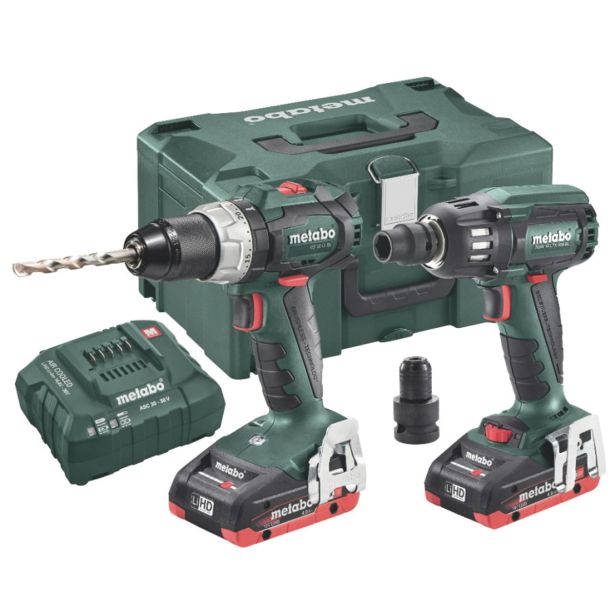 AKUMULATORSKI SET METABO COMBO SET 2.1.9 18V BL LIHD