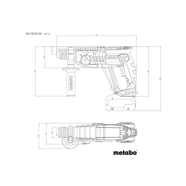 AKUMULATORSKI SET METABO COMBO SET 2.3.2