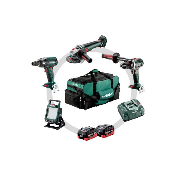 AKUMULATORSKI SET METABO COMBO SET 4.3.2 18V 2X LIHD 10.0AH BATERIJA
