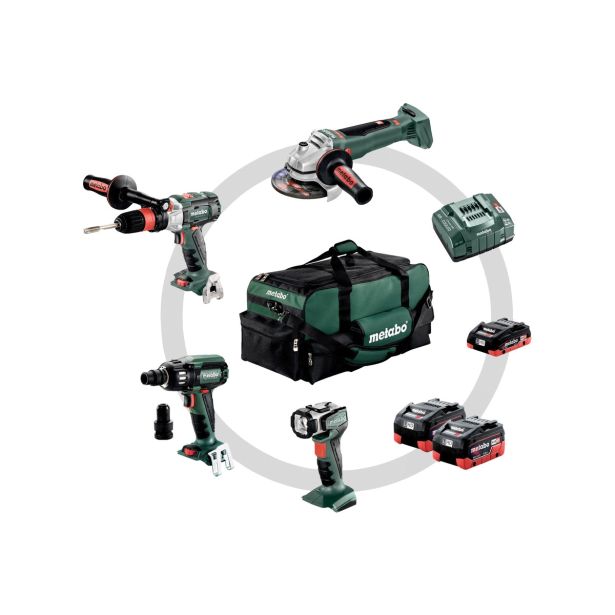 AKUMULATORSKI SET METABO COMBO SET METALL 4.1 LIHD