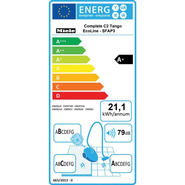 SUHI SESALNIK MIELE COMPLETE C2 TANGO ECOLINE
