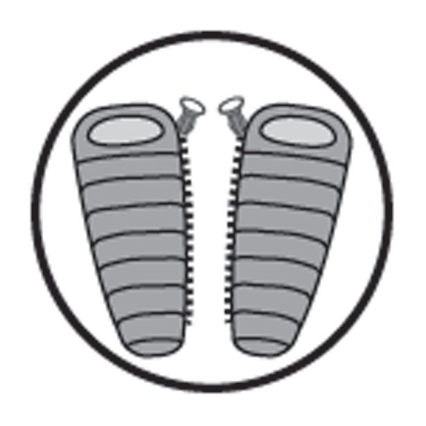 SPALNA VREČA OUTWELL CONTOUR RED 225X90 CM