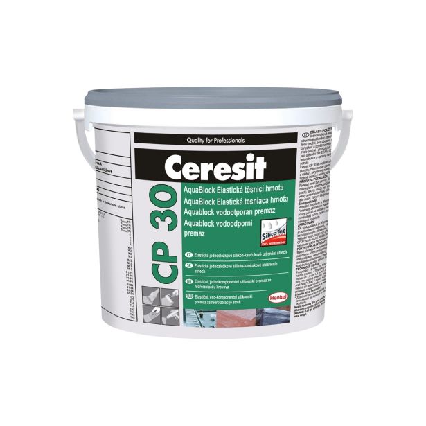 SPECIALNA TESNILNA MASA HENKEL ACB CERESIT CP 30 ČRNA 1KG AQUABLOCK
