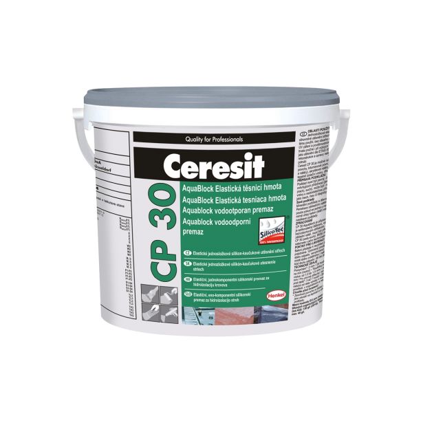 SPECIALNA TESNILNA MASA HENKEL ACB CERESIT CP 30 SIVI 5KG AQUABLOCK