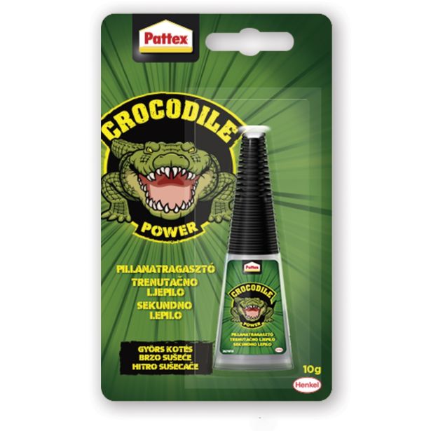 SEKUNDNO LEPILO PATTEX CROCODILE 10G
