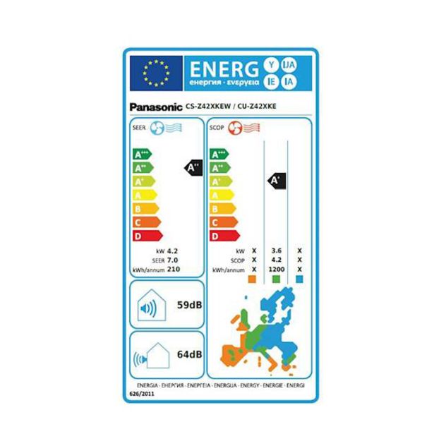 KLIMATSKA NAPRAVA PANASONIC CS/CU-Z42XKE 4.2KW