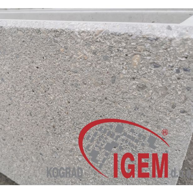 BETONSKI IZDELEK KOGRAD CVETL. KORITO 180X60X50 ŠTOKANO