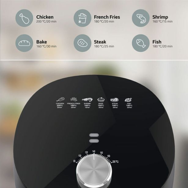 CVRTNIK NA VROČI ZRAK BROCK AFM 3501 BK