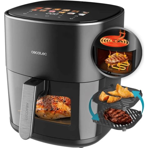 CVRTNIK NA VROČ ZRAK CECOTEC CECOFRY&GRILL DUOHEAT 6500