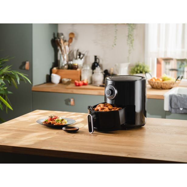 DELIMANO CVRTNIK NA VROČ ZRAK ČRN