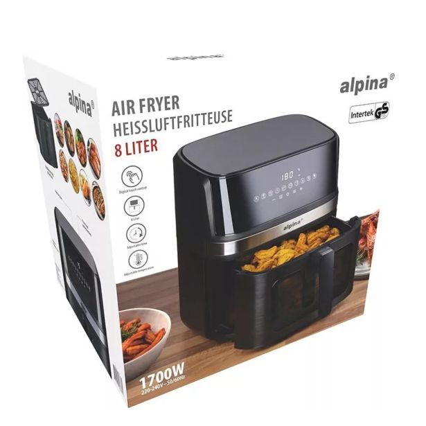 CVRTNIK NA VROČI ZRAK ALPINA XXL 10L 1700W