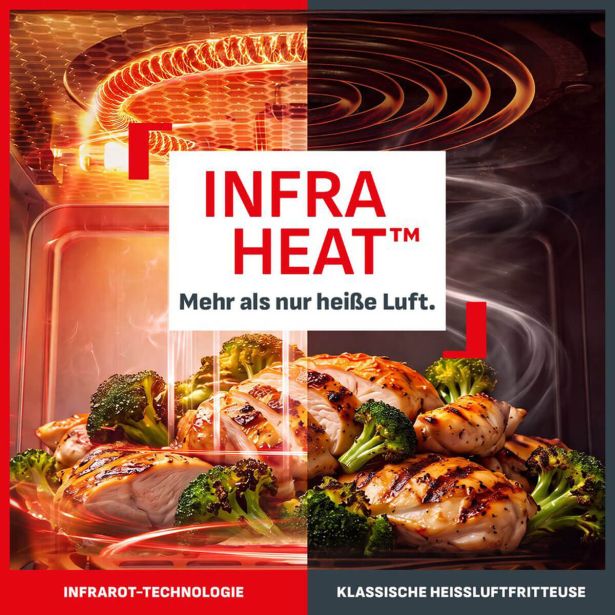 CVRTNIK NA VROČI ZRAK TEFAL INFRA EVER FRY DUAL FLEX EY9278E0