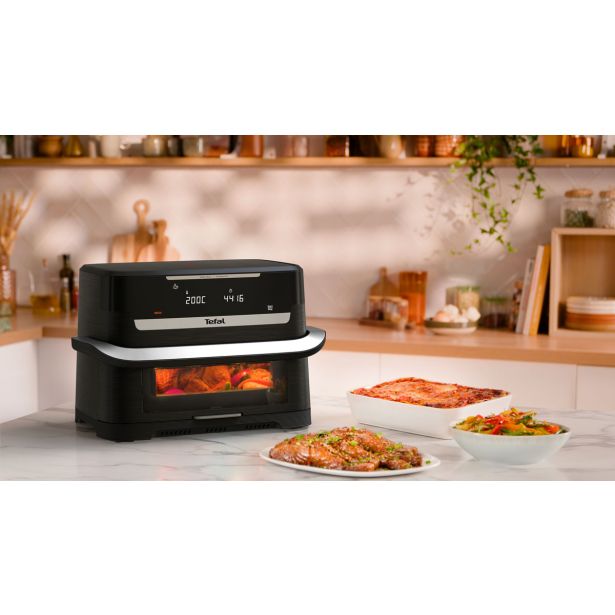 CVRTNIK NA VROČI ZRAK TEFAL INFRA EVER FRY DUAL FLEX EY9278E0