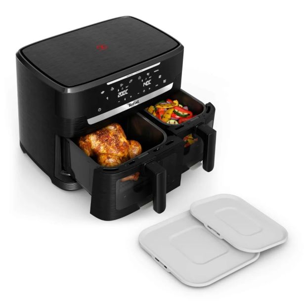 CVRTNIK NA VROČI ZRAK TEFAL INFRA EVER FRY DUAL EY9478E0