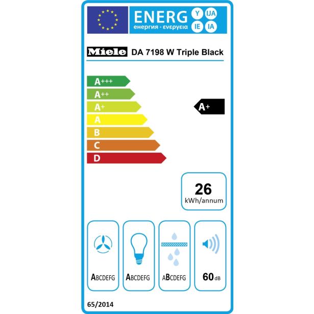 POŠEVNA STENSKA NAPA MIELE DA 7198 W