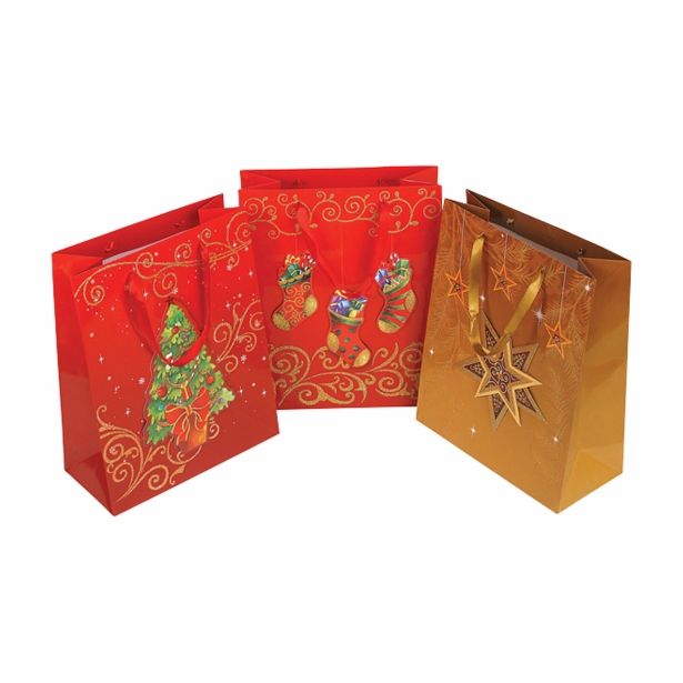 DARILNA VREČKA POT NL DEKOR EX A 4 264X136X327 MM Z VRVICO