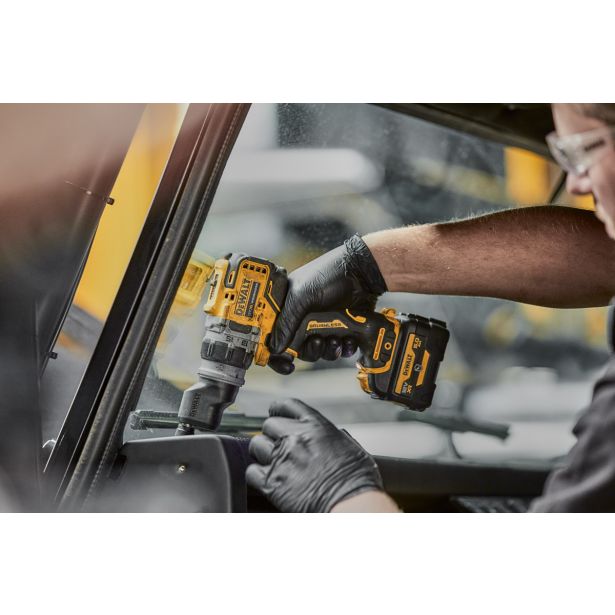 AKUMULATORSKI VRTALNIK DEWALT DCD703L2T 2X12V 3AH; + 4 GLAVE