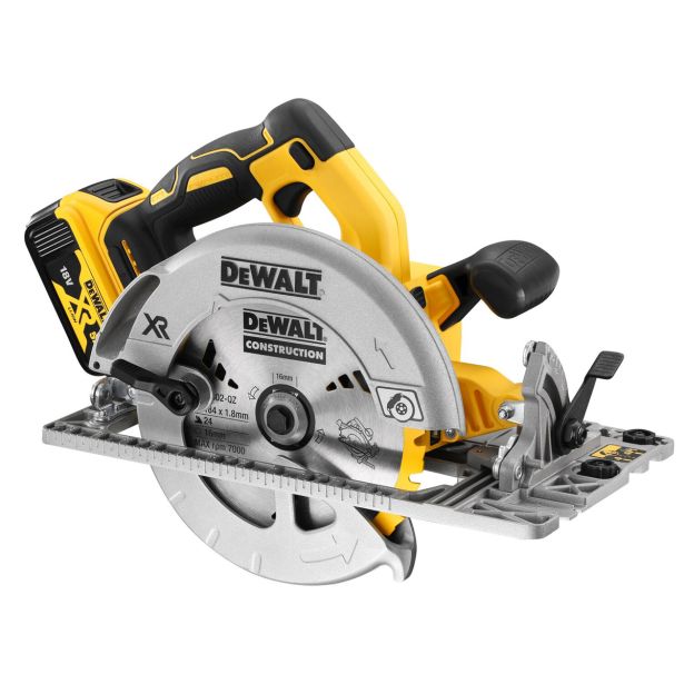 AKUMULATOR. KROŽNA ŽAGA DEWALT DCS572P2