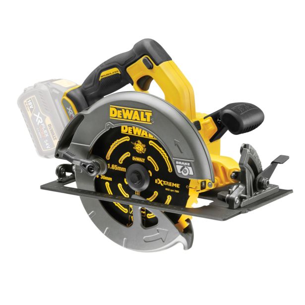 AKUMULATOR. KROŽNA ŽAGA DEWALT DCS575N FLEXVOLT