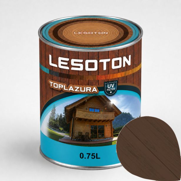 DEBELOSLOJNI PREMAZ LESOTON 0.75 L TOPLAZURA 04 OREH OREH