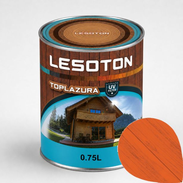 DEBELOSLOJNI PREMAZ LESOTON 0.75 L TOPLAZURA 08 MACESEN