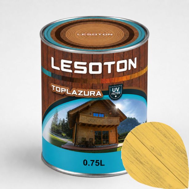 DEBELOSLOJNI PREMAZ LESOTON 0.75 L TOPLAZURA 16 JAVOR JAVOR
