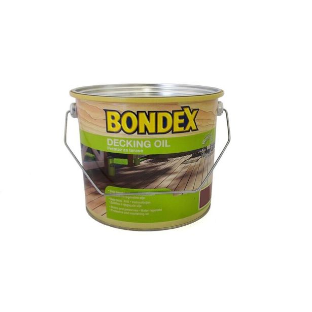 OLJE ZA LES DECKING OIL BONDEX 2.5 L