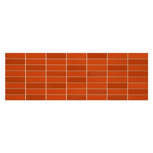 STENSKA PLOŠČICA MARAZZI MLEY MOSAICO ORANGE 22X66.2 DEKOR