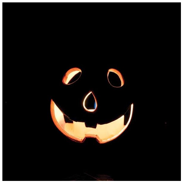 DEKOR.ZA NOČ ČAROVNIC GLOSSTYLE BUČA KERAMIČNA 11 CM PREMERA