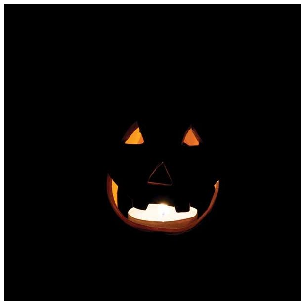 DEKOR.ZA NOČ ČAROVNIC GLOSSTYLE BUČA KERAMIČNA 11 CM PREMERA