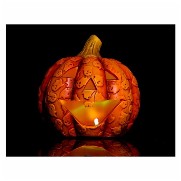 DEKOR.ZA NOČ ČAROVNIC GLOSSTYLE BUČA KERAMIČNA 11 CM SORTIRANO