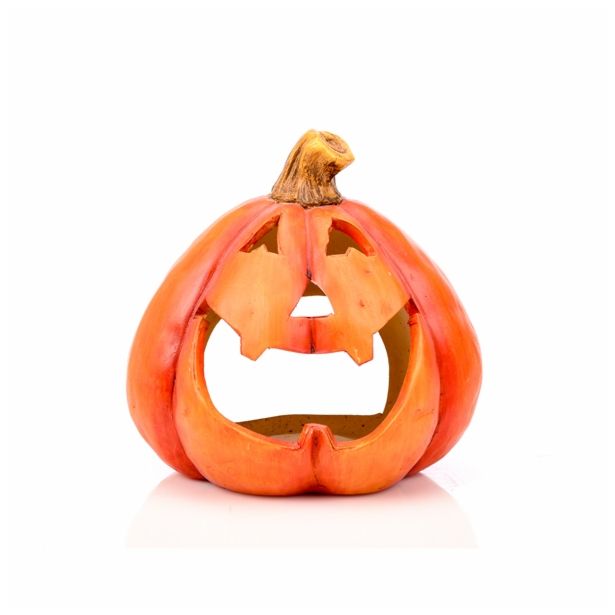 DEKOR.ZA NOČ ČAROVNIC GLOSSTYLE BUČA KERAMIČNA 14 CM