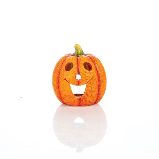 VSE ZA NOČ ČAROVNIC GLOSSTYLE BUČA KERAMIČNA FI 10 CM