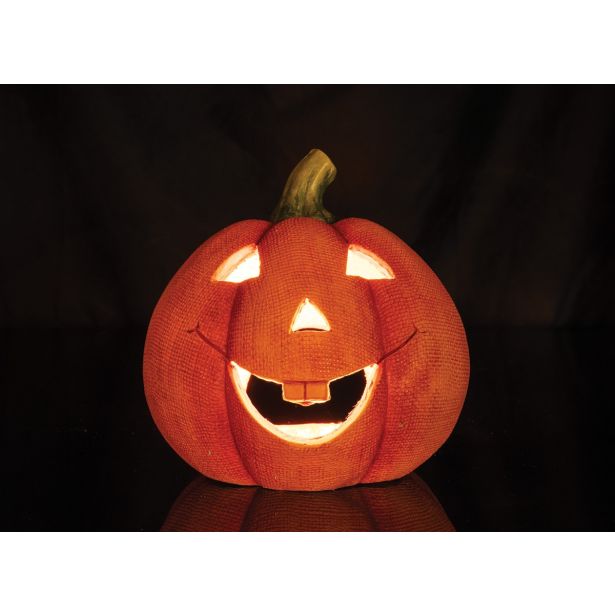 VSE ZA NOČ ČAROVNIC GLOSSTYLE BUČA KERAMIČNA FI 26 CM